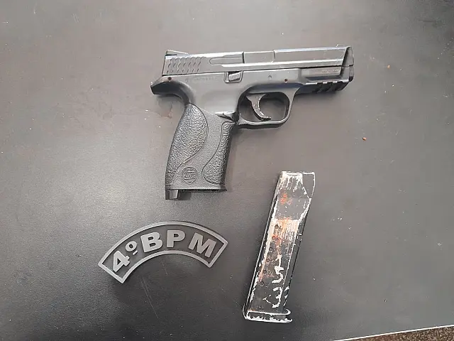 Foragido da justiça é preso em Ponta Porã por ameaça em posse de arma de fogo