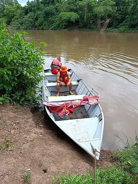 Homem desaparece após tentar atravessar o Rio Aquidauana; buscas continuam