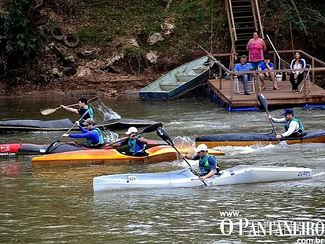 Com chegada na Prainha de Anastácio, Estadual de Canoagem e SUP será neste domingo