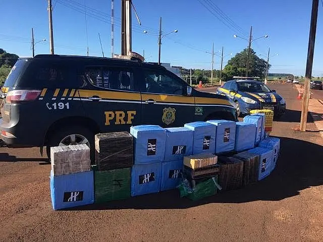 PRF apreende 940 quilos de cocaína, 2ª maior carga da história em MS