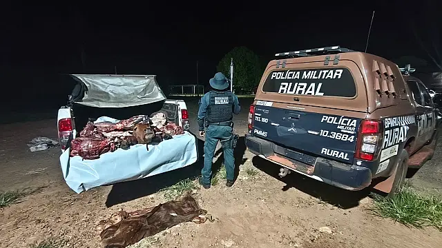 Homem é preso por roubo de gado na rodovia MS-338