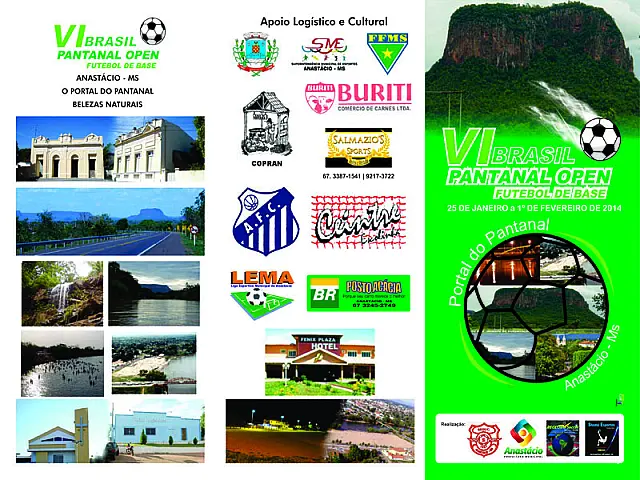 Inscrições abertas para o VI Brasil Pantanal Open Futebol de Base