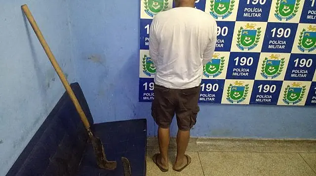 PMA prende padrasto que tentou matar enteada