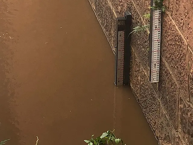 Chuvas aumentam nível do Rio Aquidauana e volume atinge 4,42 metros