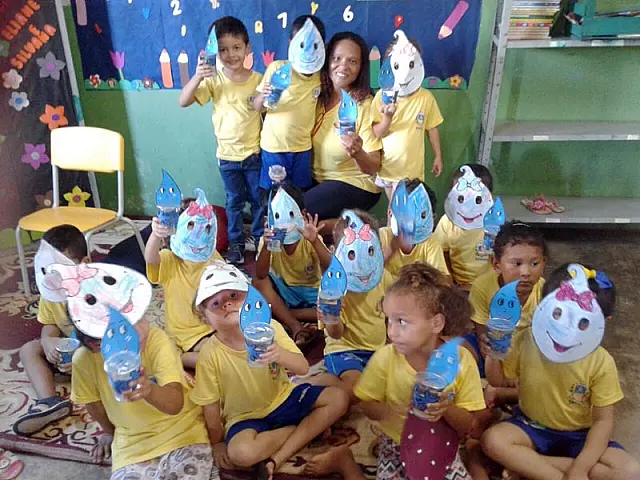 Escola desenvolve projeto com crianças da educação infantil