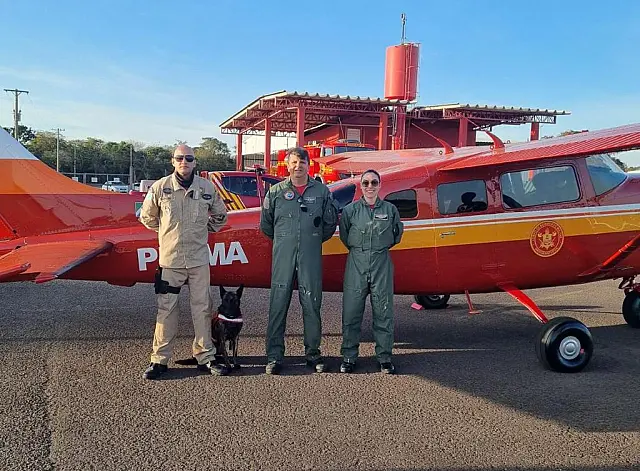 Bombeiros fazem busca por pessoa desaparecida na região do Paiaguás
