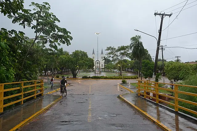 Chuva marca chegada de frente fria na região Pantaneira