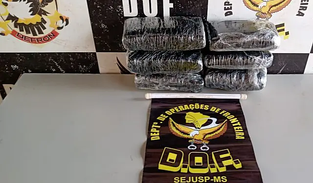 Passageira é presa com 4,5 kg de super maconha em bagagem em MS