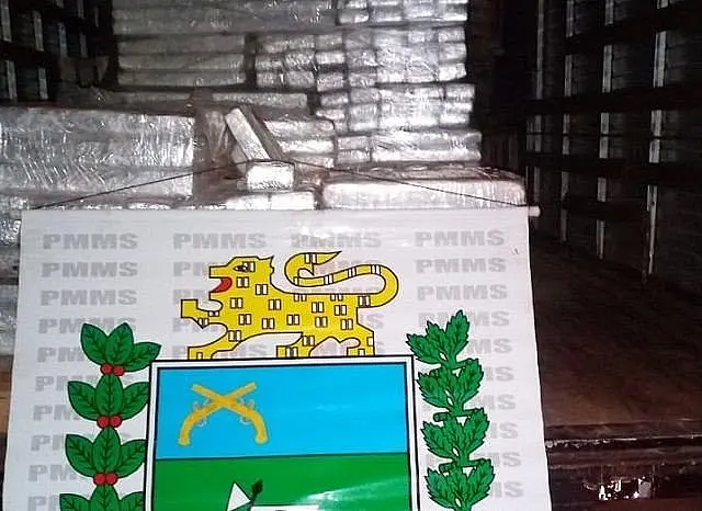 Motorista é preso com 1 tonelada de maconha em fundo falso de caminhão