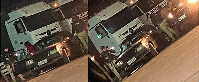 Motorista bêbado é preso pela PRF na BR-262, em Anastácio