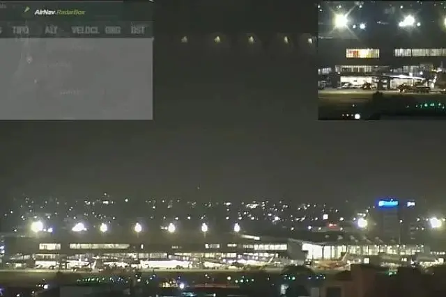 Piloto de avião vê luzes estranhas não identificadas no céu de Porto Alegre
