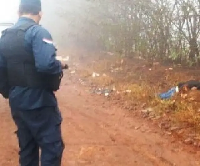 Pedreiro é executado com 29 tiros de pistola na fronteira