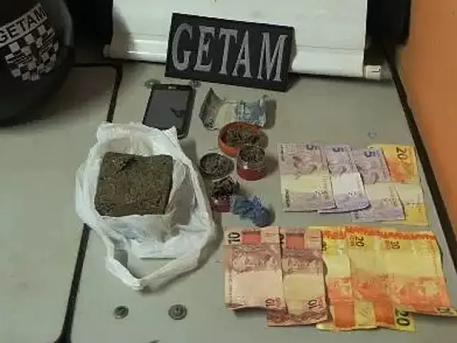 PM de Anastácio estoura 'boca de fumo' e prende casal por tráfico de drogas