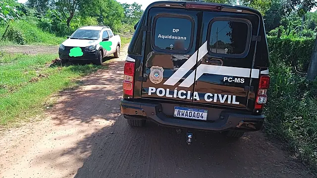 Após festa, amigos seguem com mulher para chácara que furta veículo