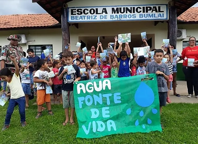 PMA de Miranda faz Educação Ambiental em escola da zona rural