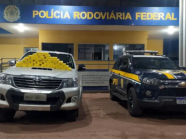 PRF faz apreensão de 50kg de cocaína em Miranda