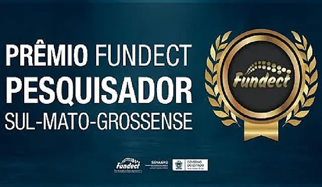 Estão abertas as inscrições para o Prêmio Fundect Pesquisador Sul-Mato-Grossense