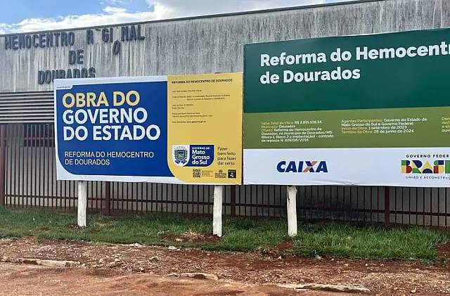 Governo de MS vai reformar no Hemocentro Regional de Dourados