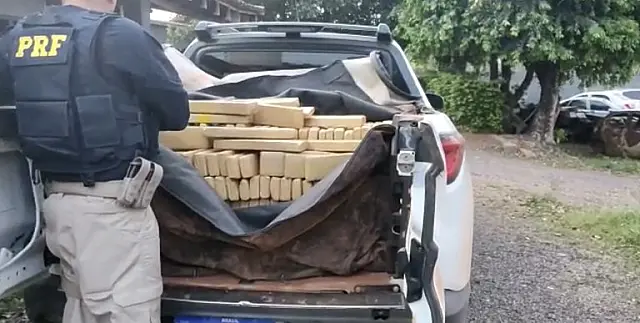 PRF apreende meia tonelada de maconha em Anastácio