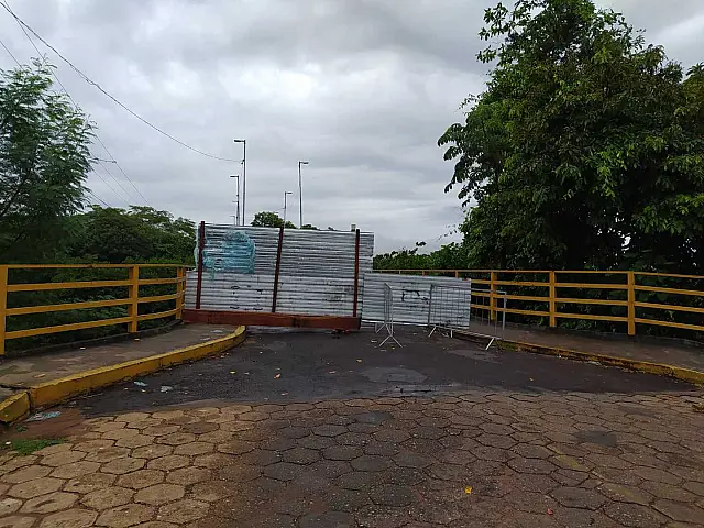 Reformas na Ponte Velha geram tumulto no trânsito de Aquidauana