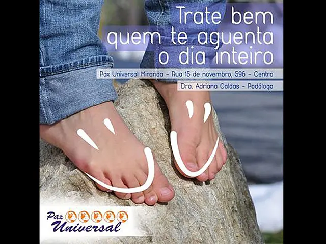 Consultório da Pax Universal em Miranda recebe podóloga nesta sexta-feira