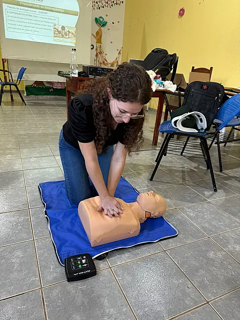 Profissionais da Saúde de Anastácio recebem capacitação em primeiros socorros