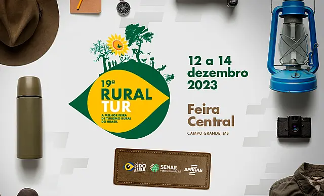 Ruraltur em Campo Grande: Maior feira de turismo rural com 150+ expositores