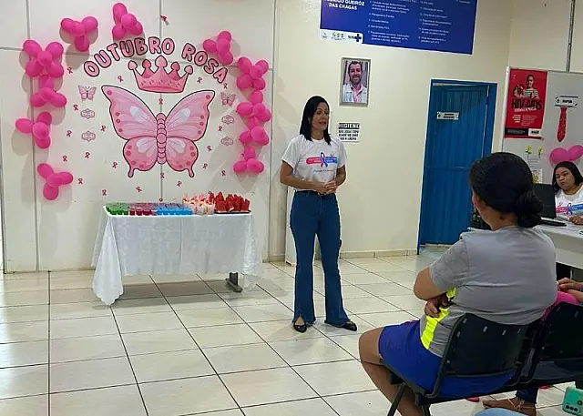 Anastácio realiza ação do Outubro Rosa na ESF Rodrigo Queiroz das Chagas