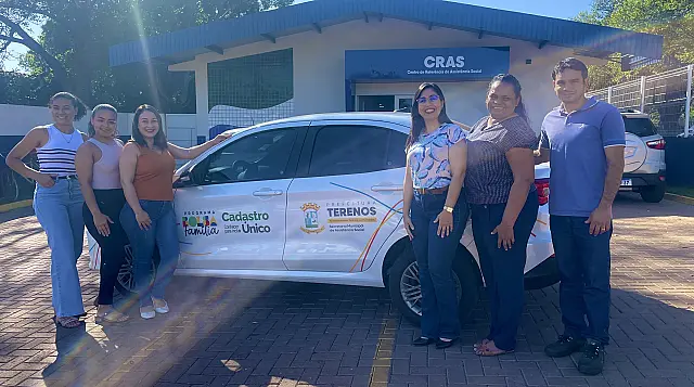 Terenos reforça frota da Assistência Social com novo veículo