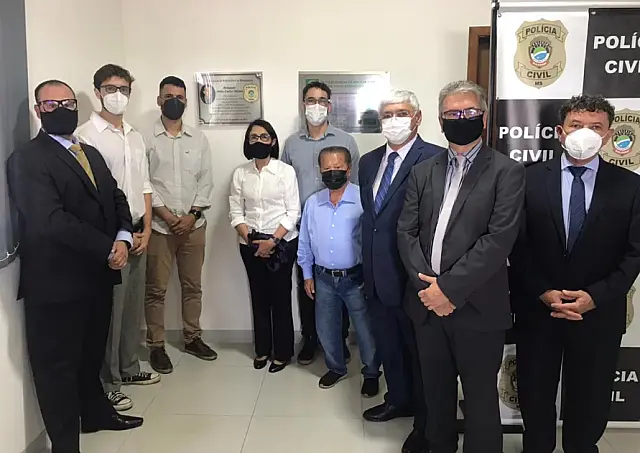 Polícia Civil inaugura placa denominativa da Delegacia de Bataguassu