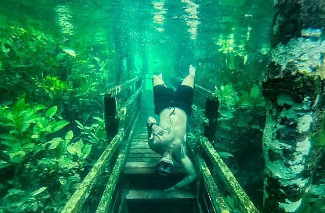 Chuvas não afetam rios e "trilha submersa" reaparece em Jardim e Bonito