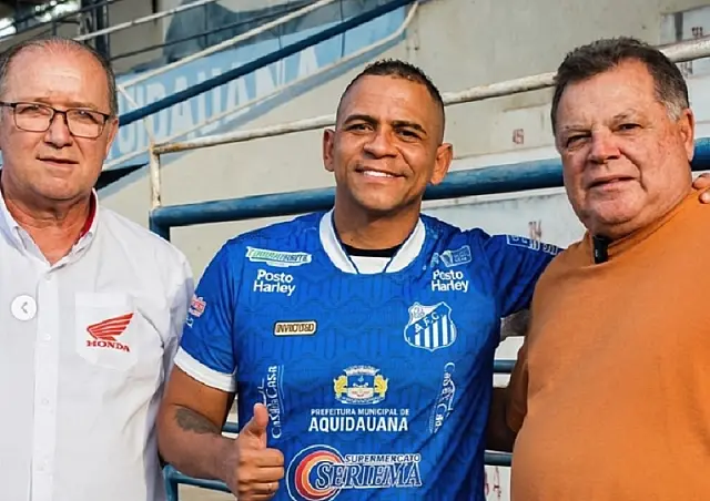 Aquidauanense anuncia Walter como principal reforço na luta pelo acesso