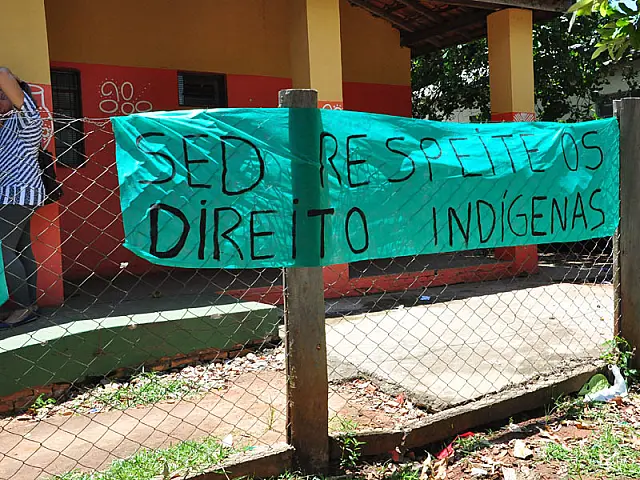 Cacique, sobre eleição em escola indígena de Anastácio: 'fomos enganados'