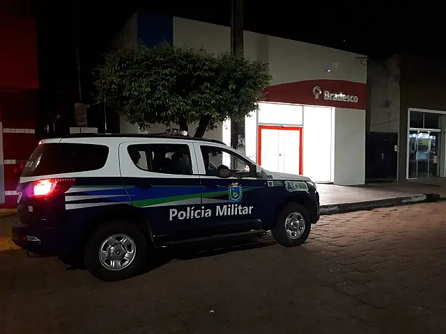 Ação policial frustra tentativa de assalto à agência do Bradesco