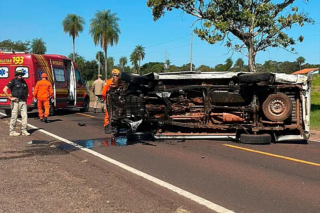 Servidor público Federal do MAPA morre em capotamento na BR-262
