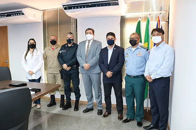 Delegada-Geral Adjunta participa da troca de comando do Ciops em MS