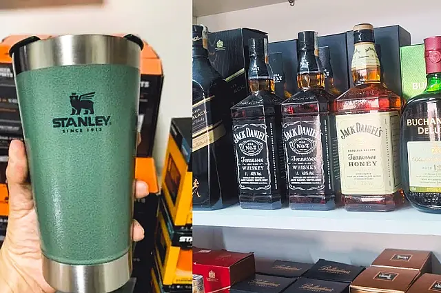 Ladrão entra pelo telhado e furta garrafas de wisk e copos Stanley em comércio em Bonito