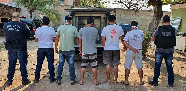 Cinco foragidos da Justiça são presos durante Operação Poena