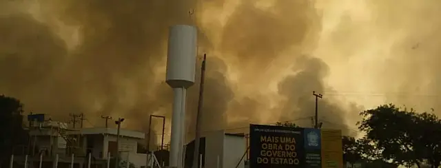 Aeronaves voltam a reforçar combate ao fogo na região de Corumbá