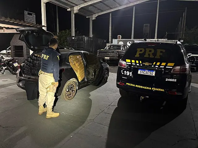 PRF e PMMS apreendem mais de 1 tonelada de maconha em Maracaju