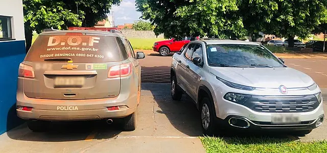 DOF recupera em Maracaju veículo roubado na Capital