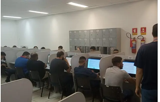 Gabarito digital facilita correção de prova teórica do Detran-MS