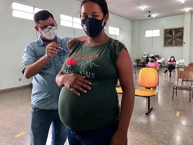 Miranda vacinou 52 gestantes com imunizante da Pfizer