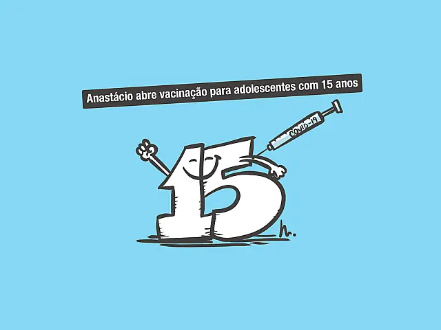 Anastácio abre vacinação para adolescentes com 15 anos