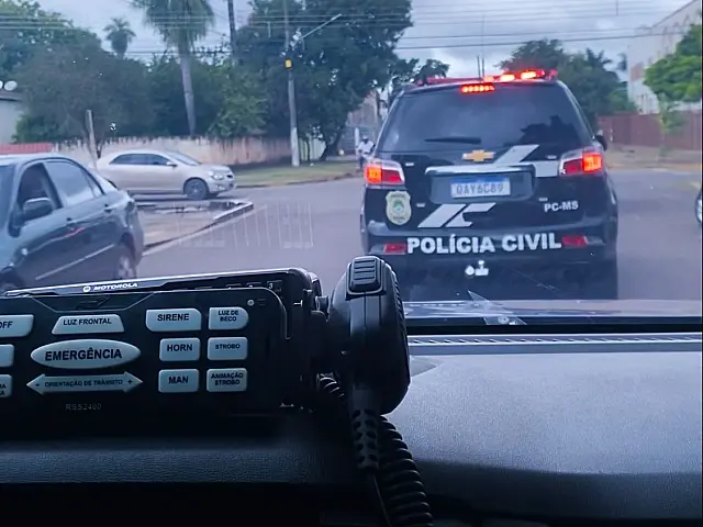 Polícia Civil cumpre mandados de busca e apreensão em Corumbá