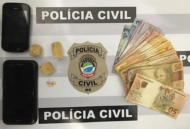 Mulheres contratam táxi para levar droga até Bonito, mas são presas pela Polícia Civil