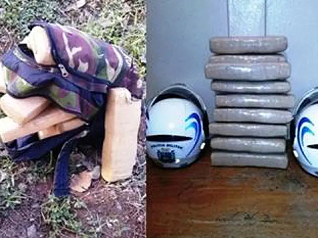 Getam prende jovem que levava maconha em mochila