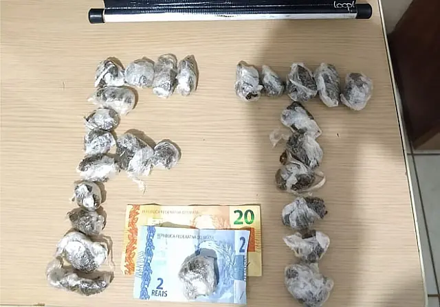 Aos 18 anos, jovem é preso por tráfico de drogas em Anastácio