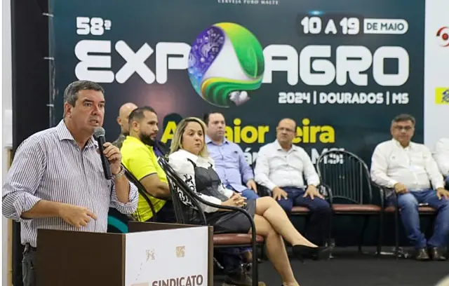 Riedel participa da abertura da Expoagro, em Dourados