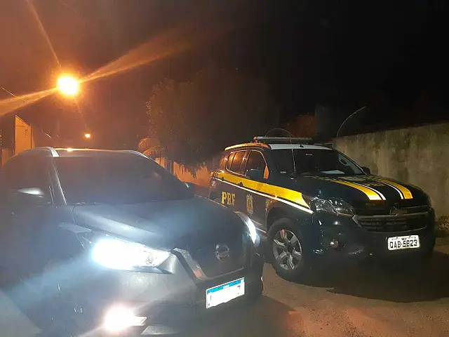 PRF de Anastácio recupera Nissan Kicks furtado de locadora do Rio de Janeiro